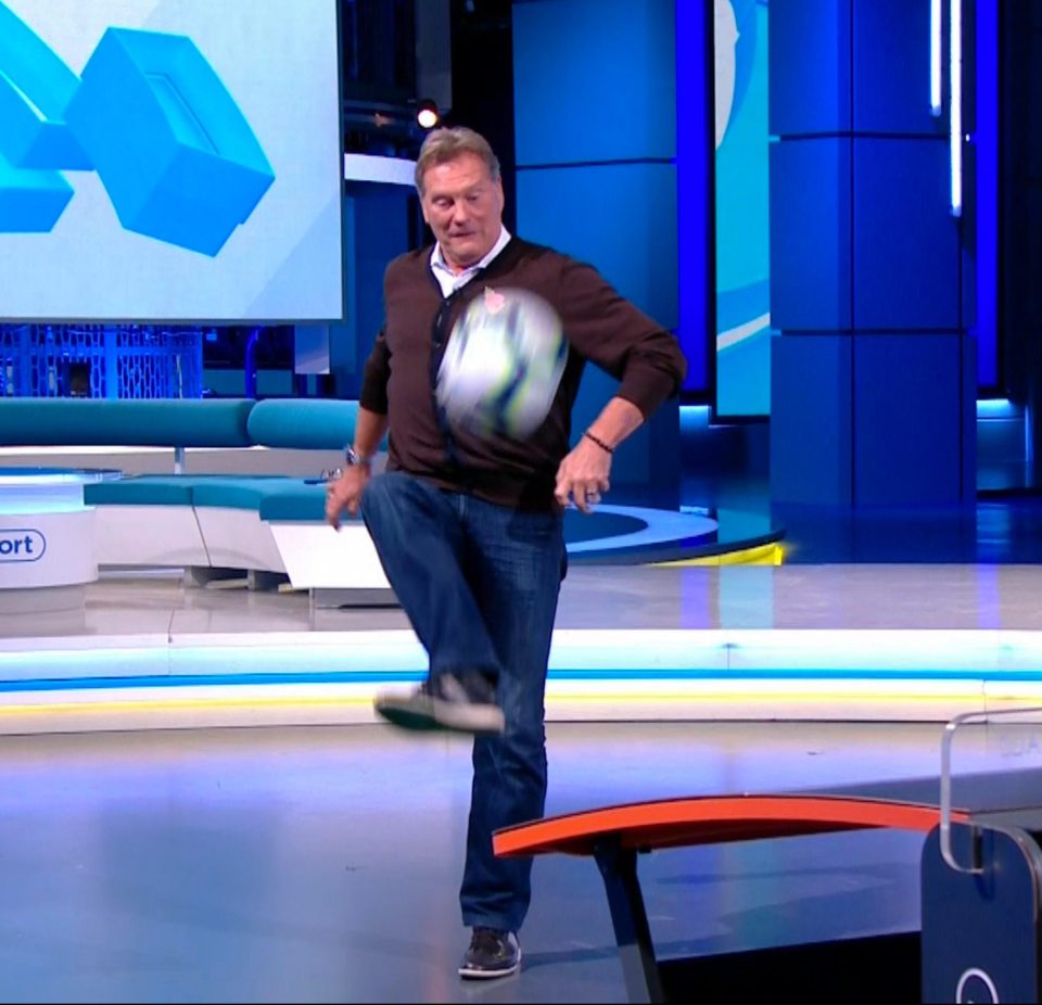 Glenn had played keepy-uppy on live TV — then collapsed from a heart attack just two minutes later