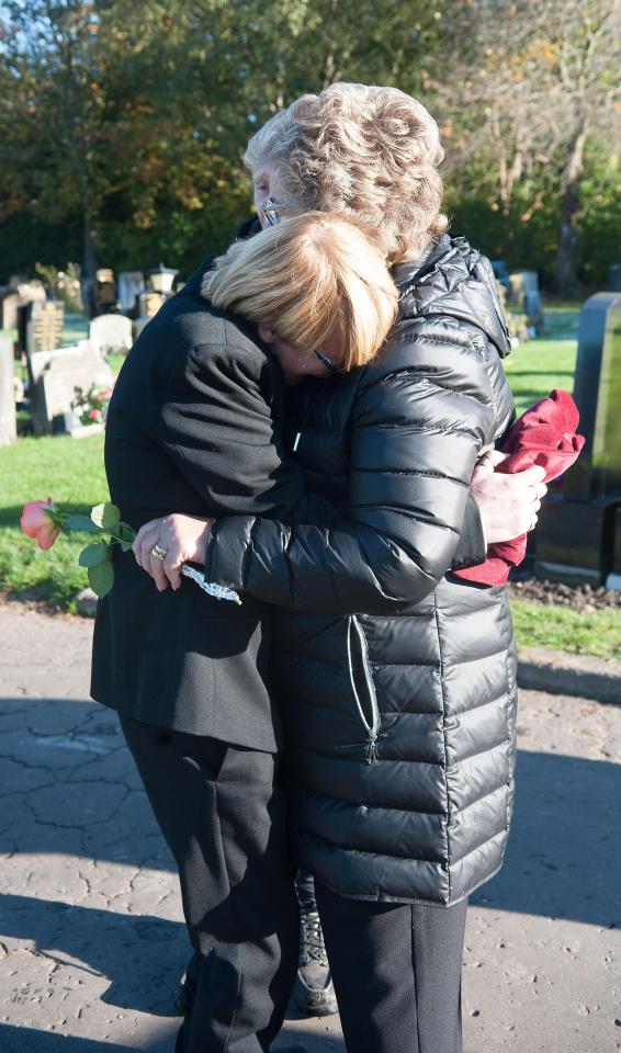 It was a painful and emotional day for the family
