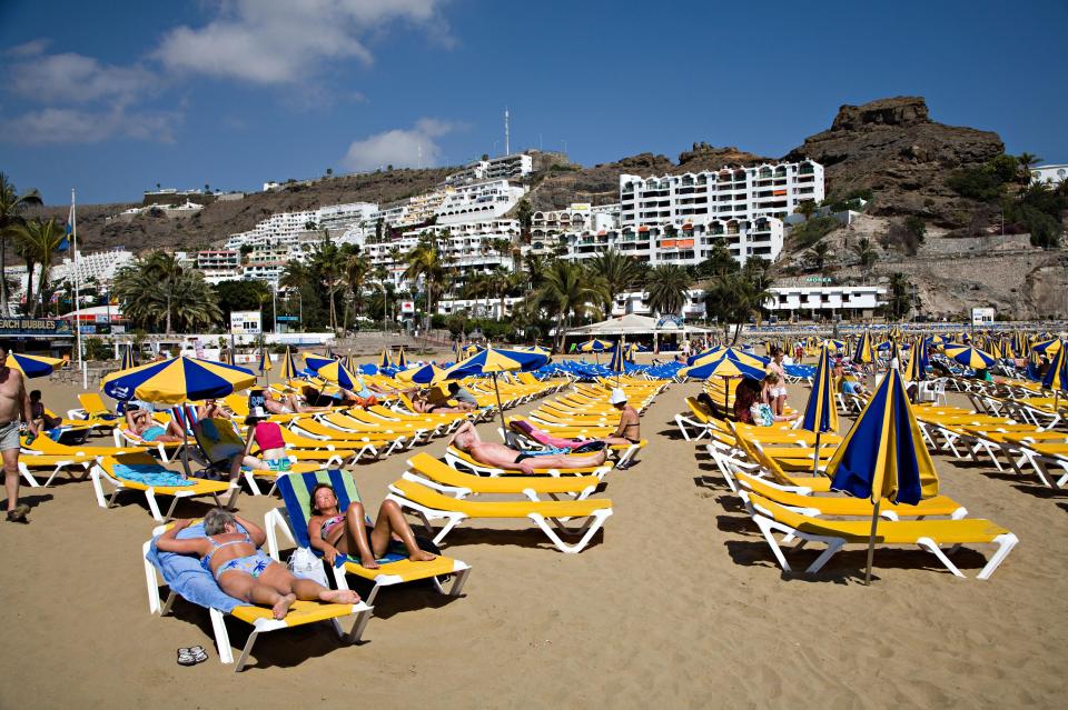  The lovely weather and sunshine still means that Gran Canaria is great for sunbathing too