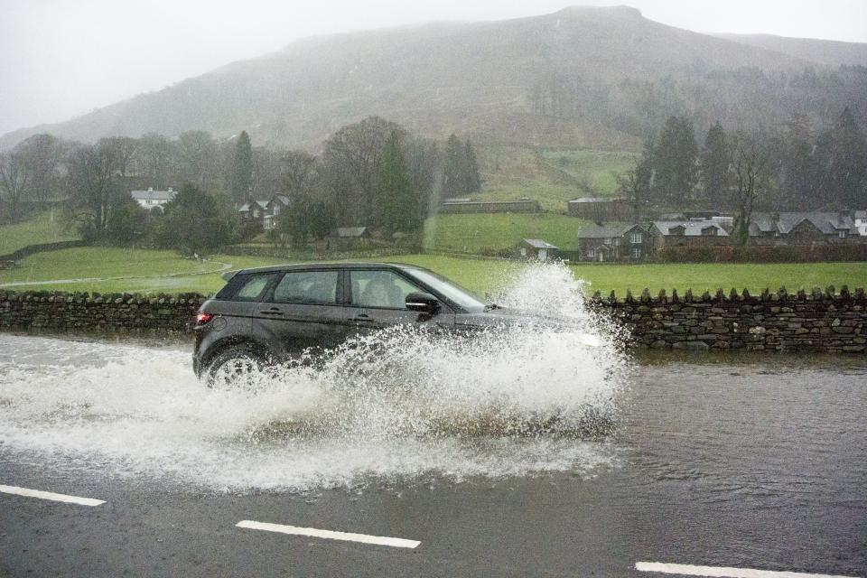  Flood warnings have been issued in some parts of the UK, making road conditions more dangerous