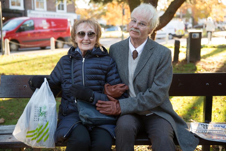  The public were amazed to find out the Sun favourite was behind the old man disguise