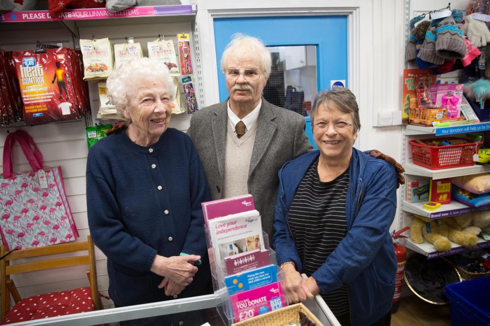  Anne Wright, 68, said: 'It’s amazing, you wouldn’t have the faintest idea'