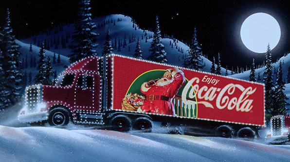 For many, the Coca-Cola truck adverts signal the start of Christmas