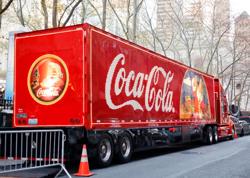  The Coca Cola Christmas truck will be driving across Britain