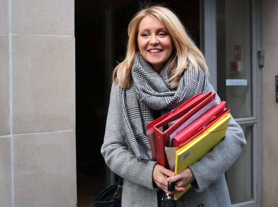 Work and Pensions Secretary Esther McVey quit