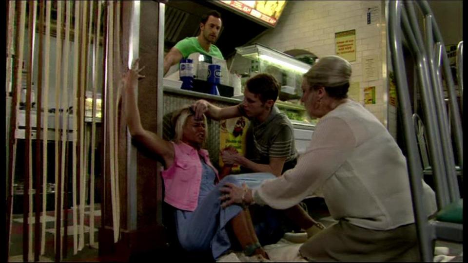  The Walford favourite famously gave birth in a chicken shop