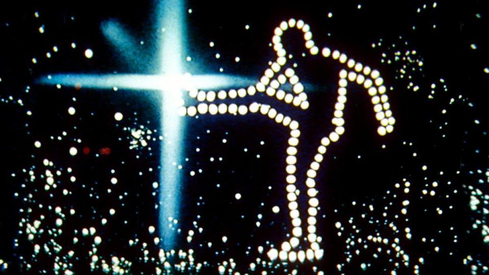  The iconic show, commissioned by Sir David Attenborough, had an equally iconic logo in the Starkicker