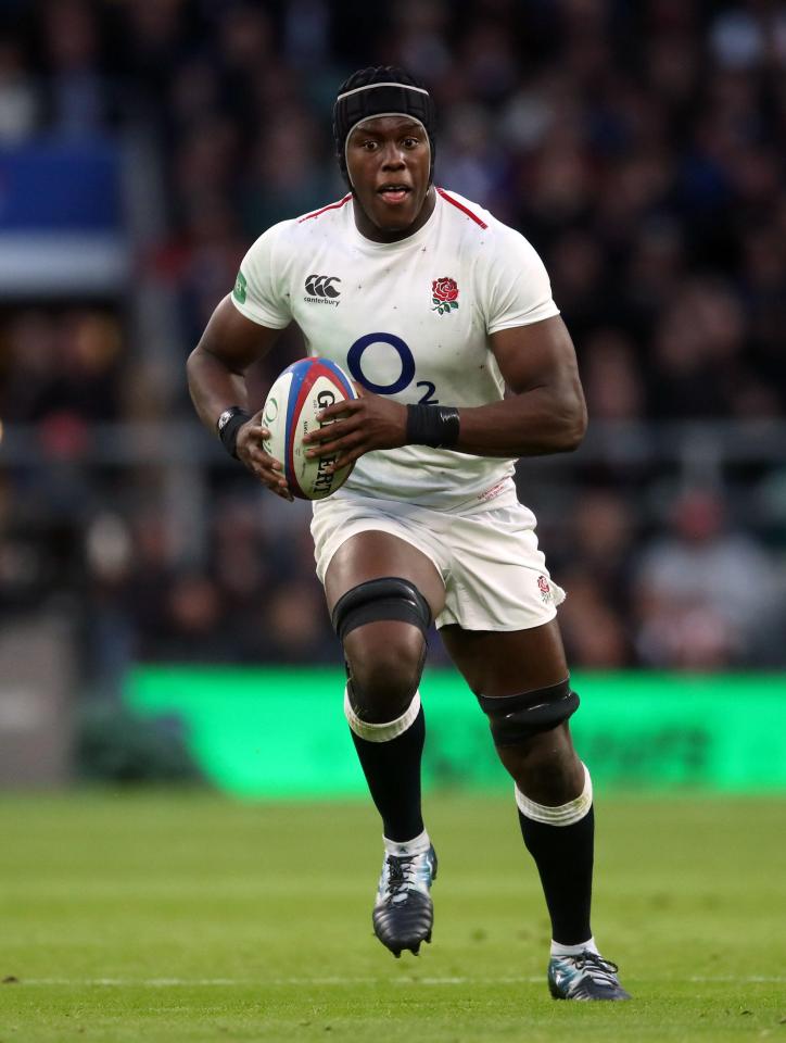Maro Itoje may be out of the Six Nations with a knee injury