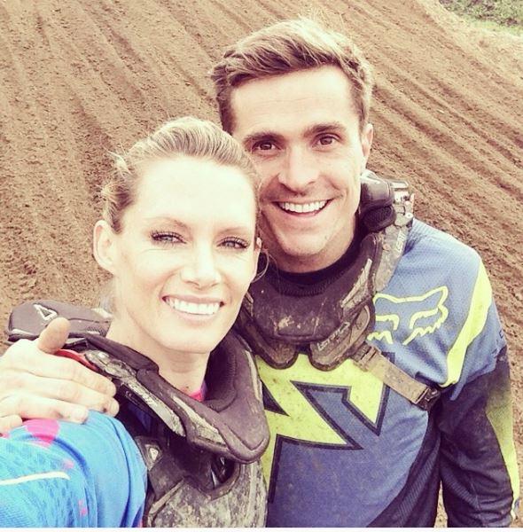 Olivia with her husband David Grant - also a stunt performer for Hollywood blockbusters