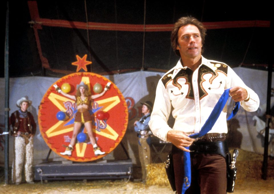 The pair also starred in western film Bronco Billy together