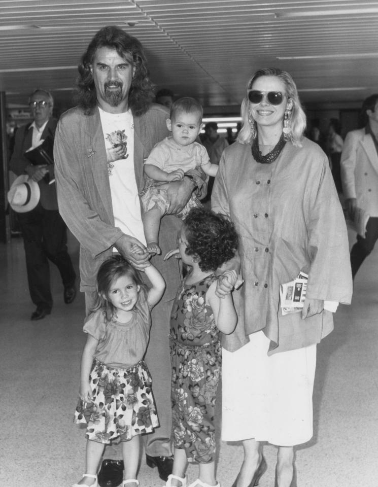  Billy and Pamela with daughters Scarlett, Amy and Daisy
