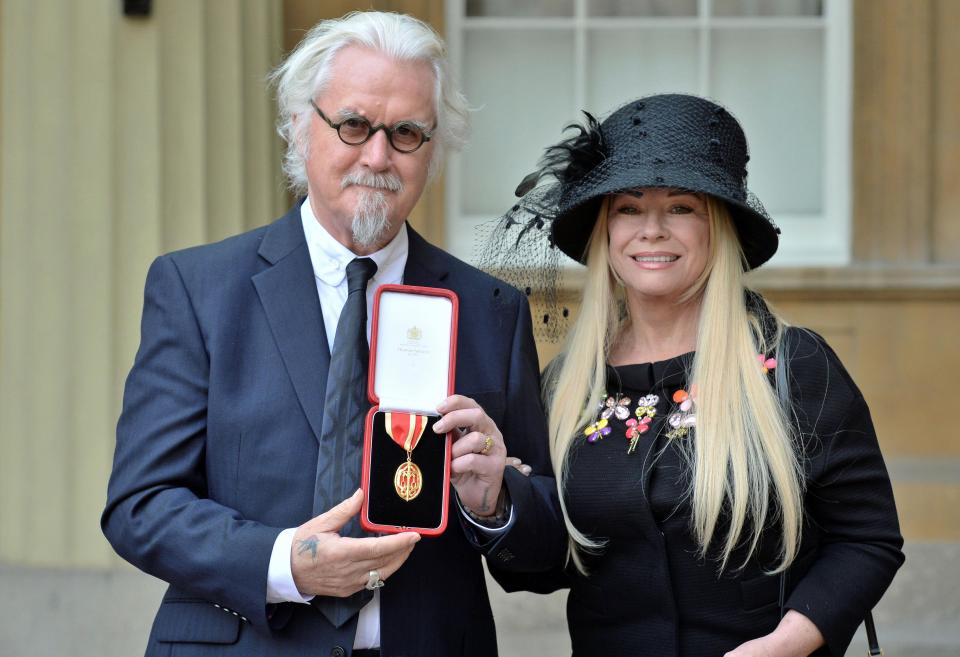  Billy was awarded a knighthood at Buckingham Palace in 2017