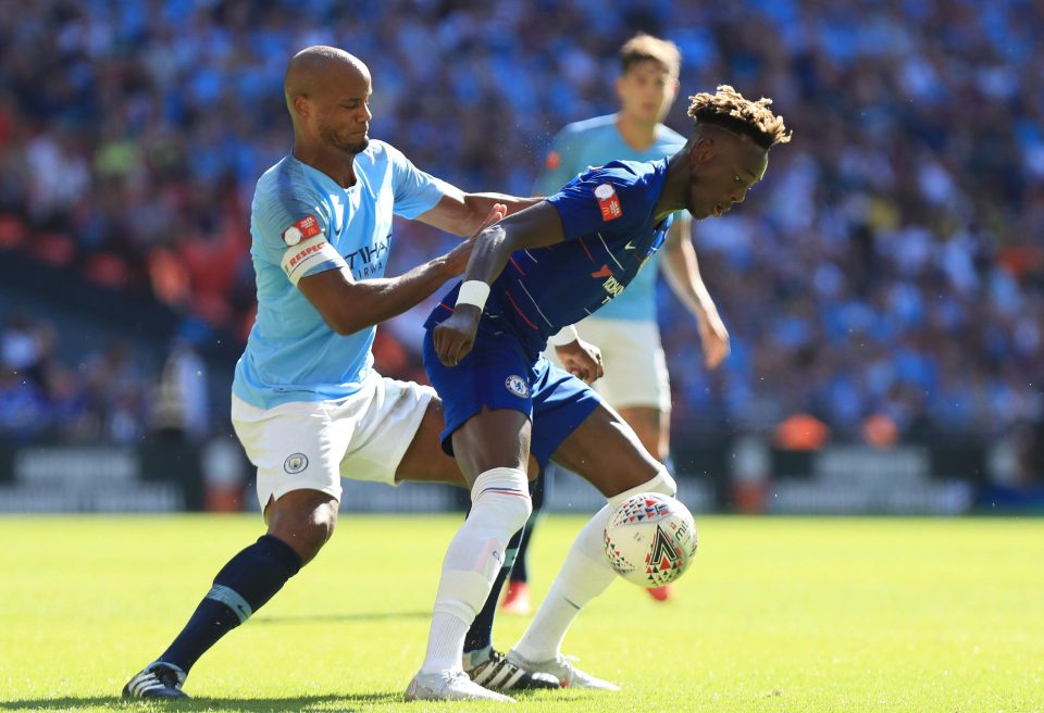  Tammy Abraham played for Chelsea in the Community Shield
