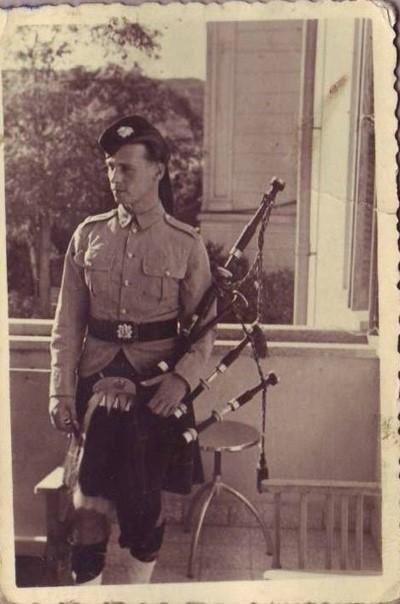  David Kirkpatrick was the 'Mad Piper' who was hailed a war hero