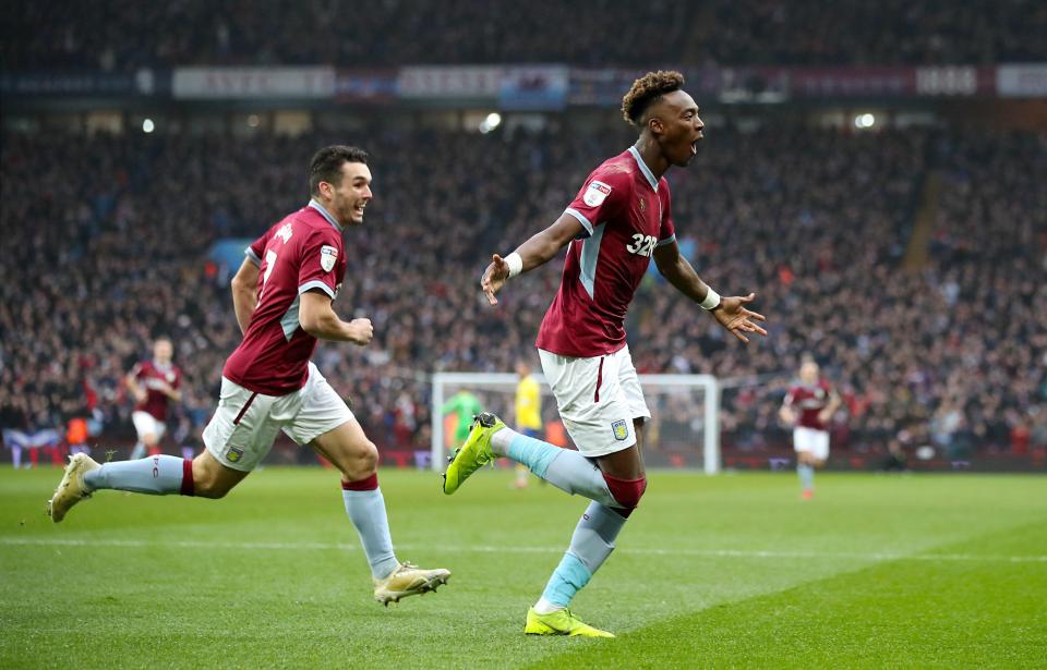  Tammy Abraham is Villa's top scorer with 16 goals