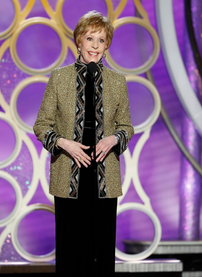  Carol Burnett is an American actress