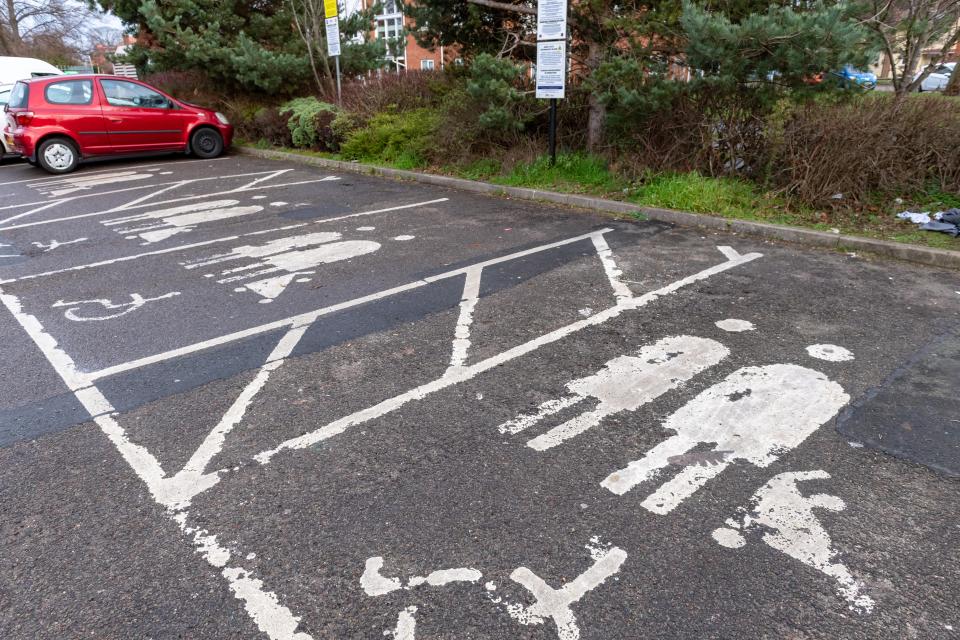  Rachel said there were another two parents' bays free at the time she was fined