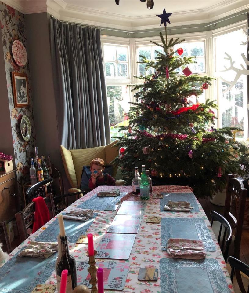  Jesse pictured at home this Christmas day