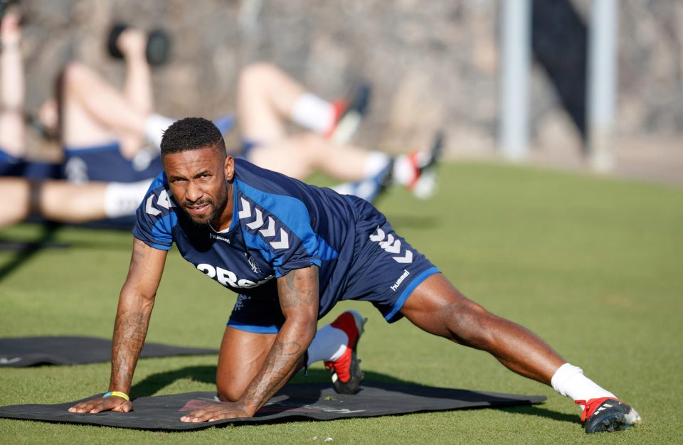 Defoe has been down to training with his new team-mates ahead of their return to Scotland
