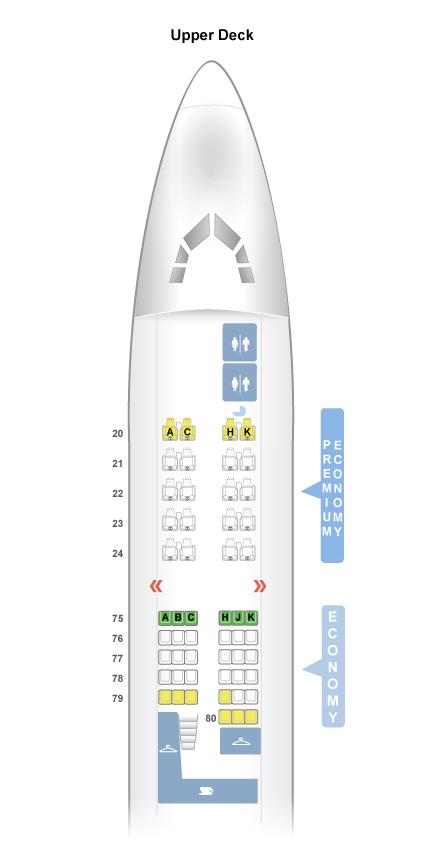 The Bubble is much more spacious than the main deck