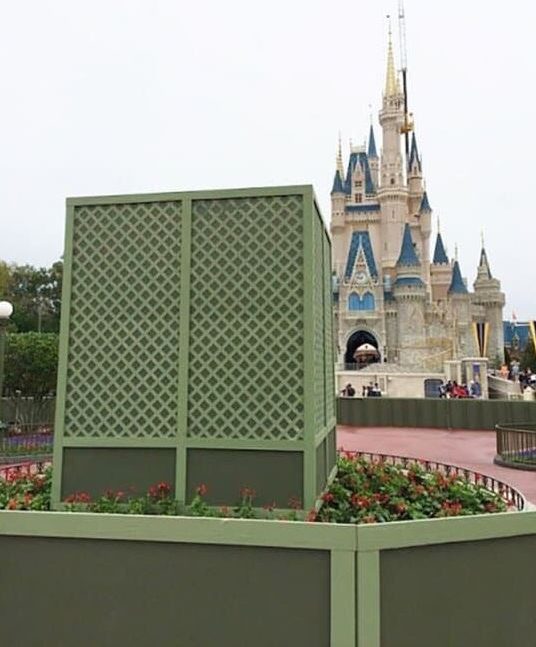 The colour can be spotted across the entire park