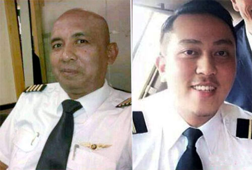 A new theory is that Captain Shah (left) either killed or incapacitated his co-pilot before depressurising the cabin to kill everyone on board