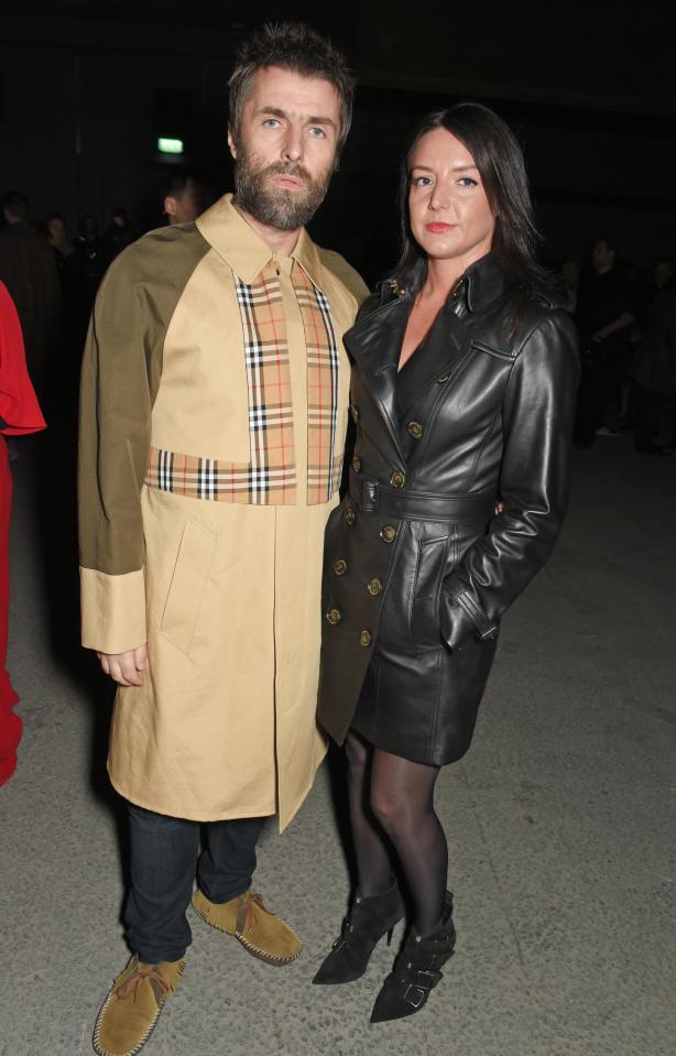 Liam Gallagher and Debbie Gwyther