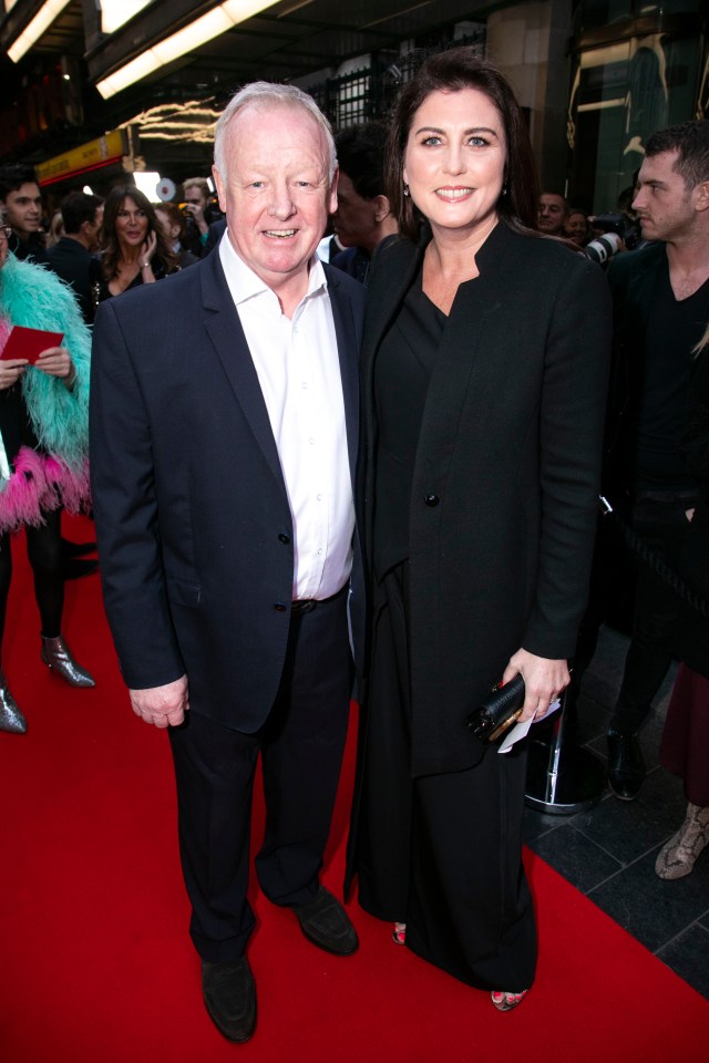 Les Denis and his wife Claire Nicholson were in attendance