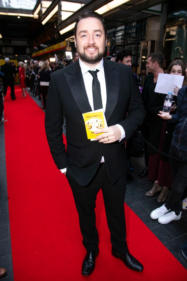  Jason Manford looked smart in a suit on the red carpet