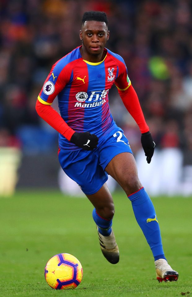 Outstanding English full-back Aaron Wan-Bissaka was missing in the 4-1 Premier League win at Leicester, as was German playmaker Max Meyer