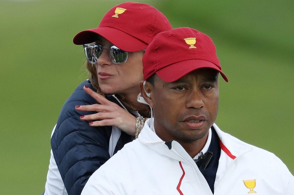  Erica Herman has been credited for 'saving' golf star Tiger Woods