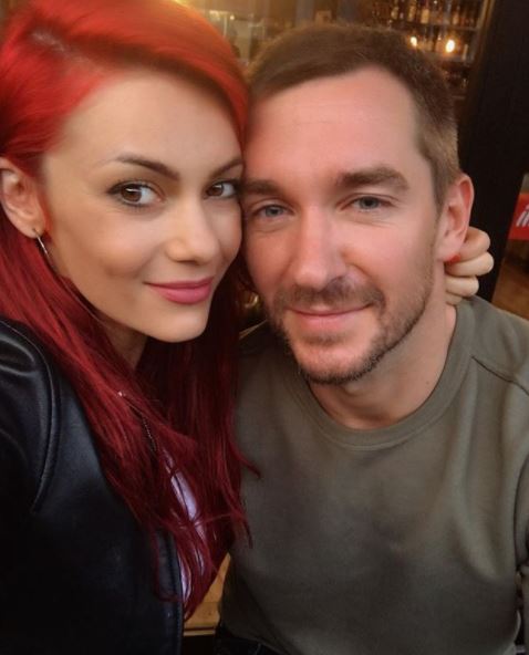 Dianne Buswell with her ex boyfriend Anthony Quinlan