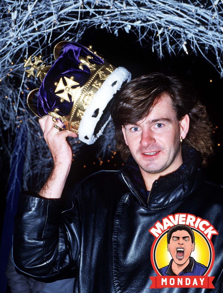 Charlie Nicholas earned the nickname 'Champagne Charlie' because he loved to party