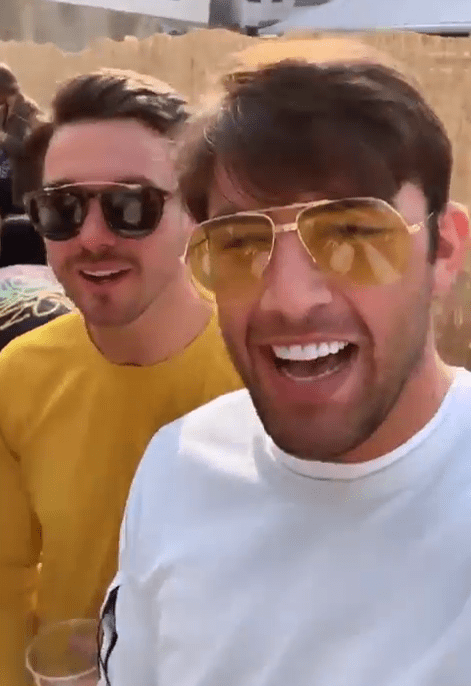  Jack partied his way through Saturday at the Wavey Garms party