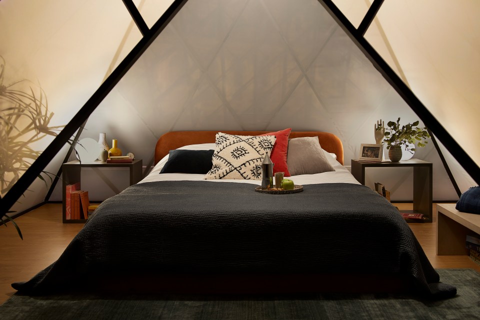 Two lucky winners will be able to stay in the art museum overnight