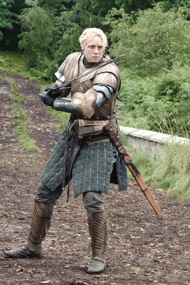  Brienne of Tarth finally got her dream of becoming a knight last week