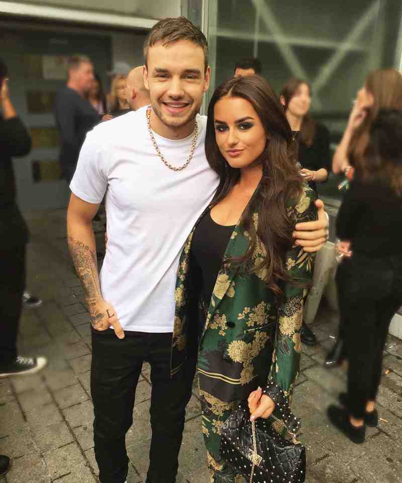 Amber enjoyed a string of dates with Liam in October