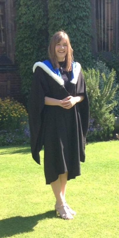  She went to university in Newcastle