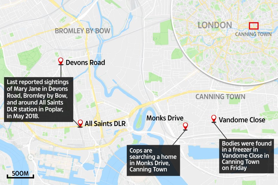  A murder probe has been launched after two bodies were found in a freezer on April 26