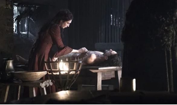  Melisandre wielded magic as a Red Priestess