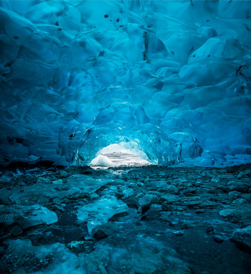 Tour the Mendenhall glacier in Alaska