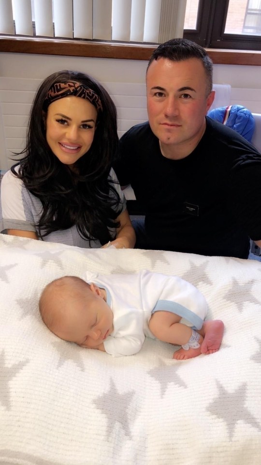  Chantelle with son Ricardo and ex Lee