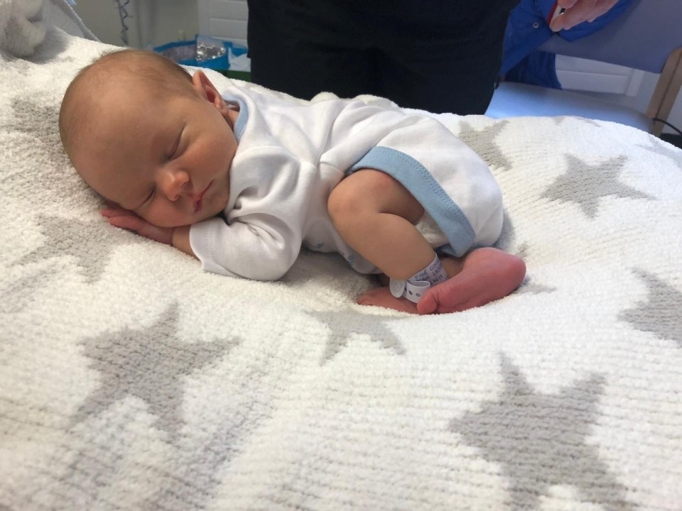  The comments came as Chantelle shared the first photos of her baby