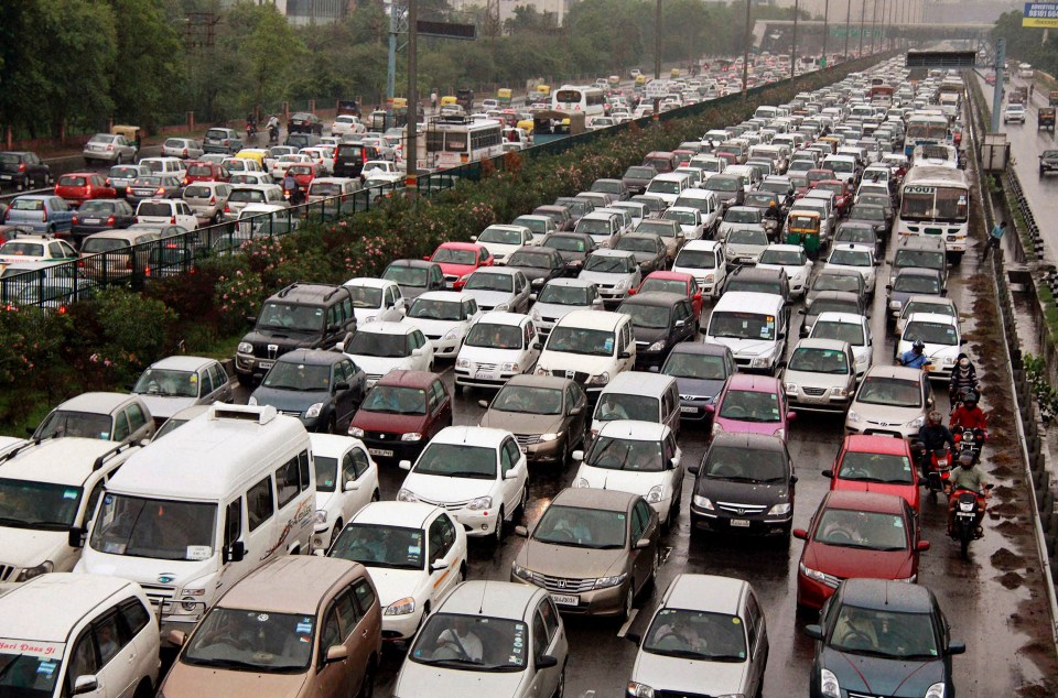  India has long had problems with congestion in its cities