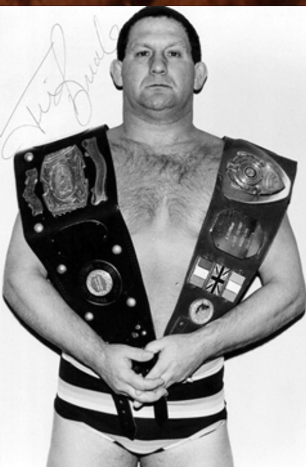 Breaks, once a familiar face on ITV, known as Cry Baby in the ring