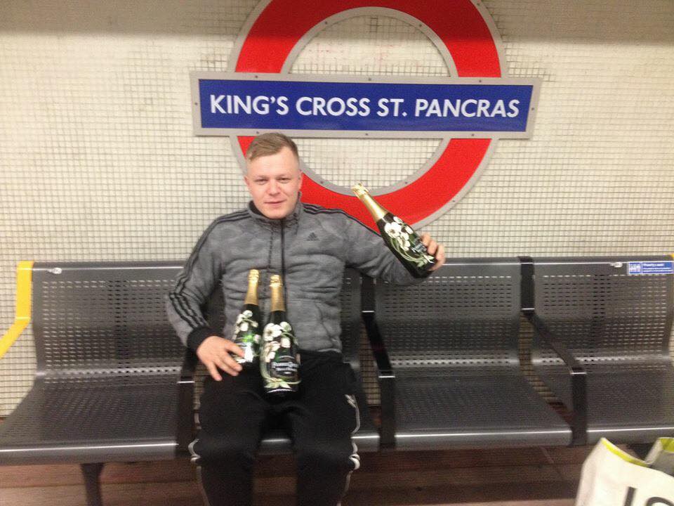 The pair have been celebrating hard despite not getting their winnings