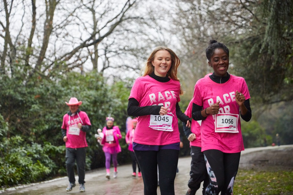  Sign up now to take part in a Race For Life and save 50 per cent on entry fees