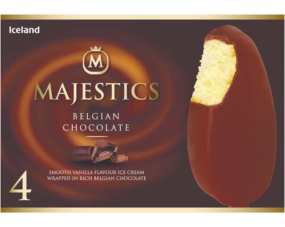  Get a free pack of Belgian Chocolate ice creams at Iceland when you buy three stonebaked pizzas