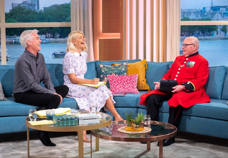  Colin chats to Phil and Holly on This Morning and reveals he is donating his prize money to charity