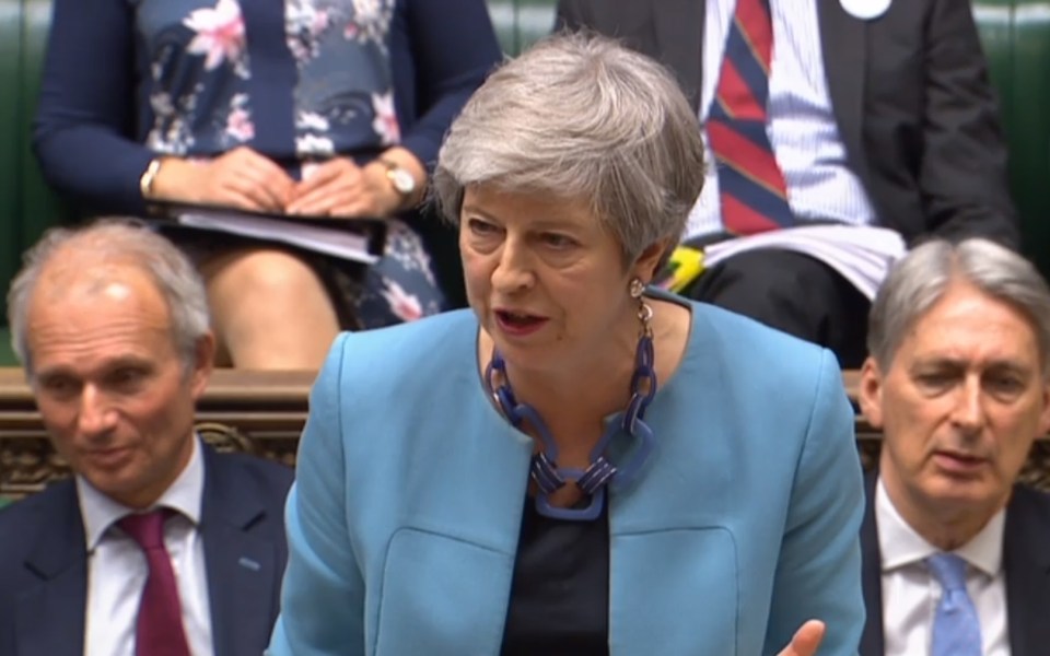  Theresa May hit back at the SNP boss
